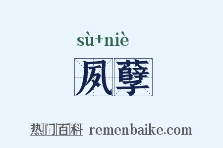 夙孽是什么意思的图片